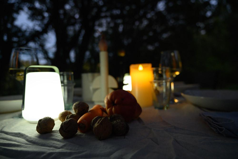 A table